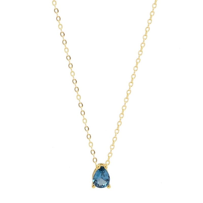 Collar Aguamarina