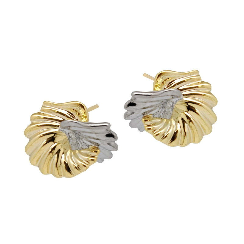 Bicolor Textured Studs