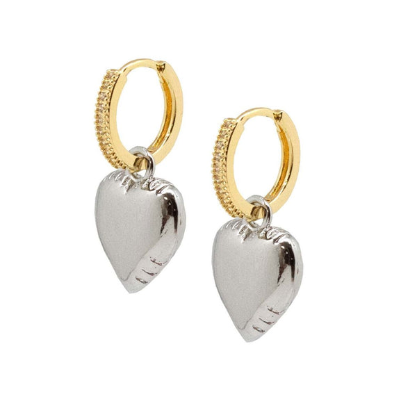 Aretes Globo de Corazón