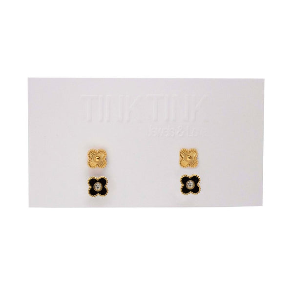 Set Aretes Trébol