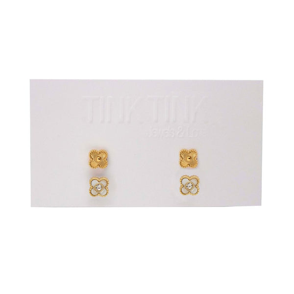 Set Aretes Trébol