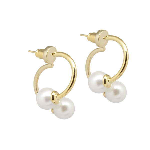 Pearl Pair Earrings