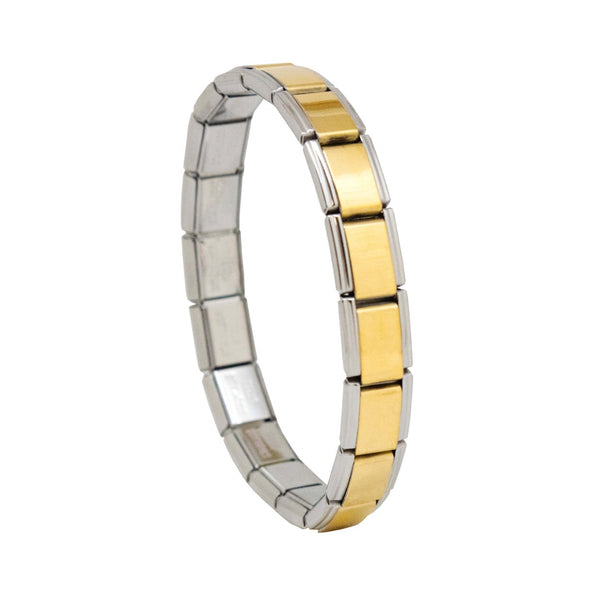 Bicolor Italian Bracelet