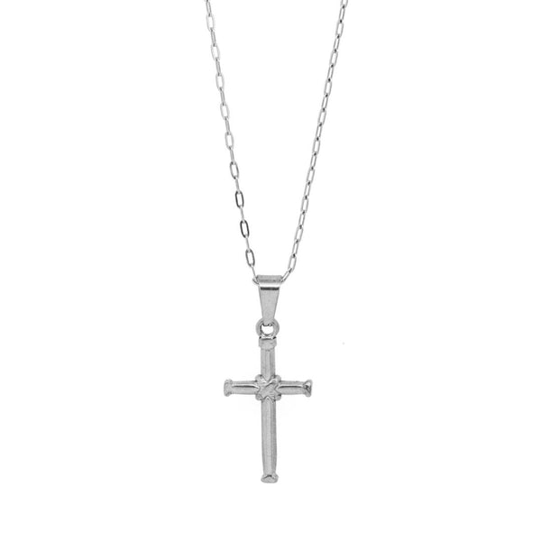 Silver Cross Necklace