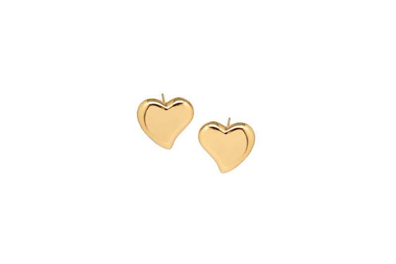 Chunky Heart Studs