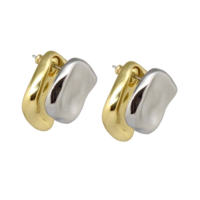 Glam Bicolor Studs