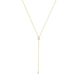 Shine Drop Necklace collar de gota brillante