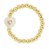 Pulsera dorada con corazón Sweet Heart Bracelet TINK TINK