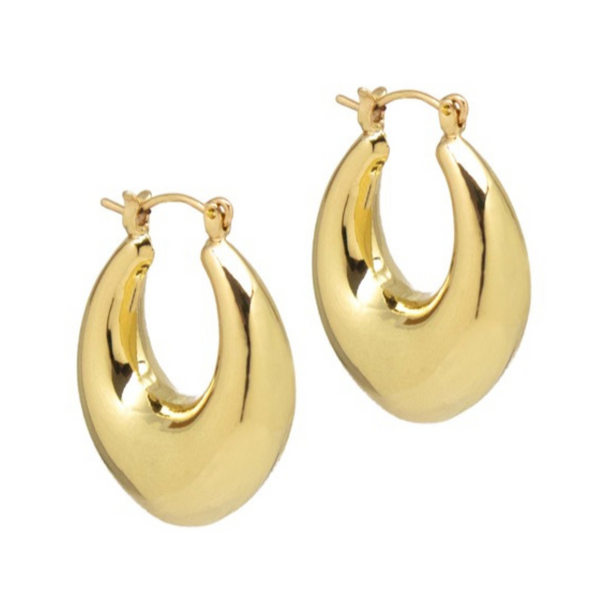 Chic Clutch Bold Hoops