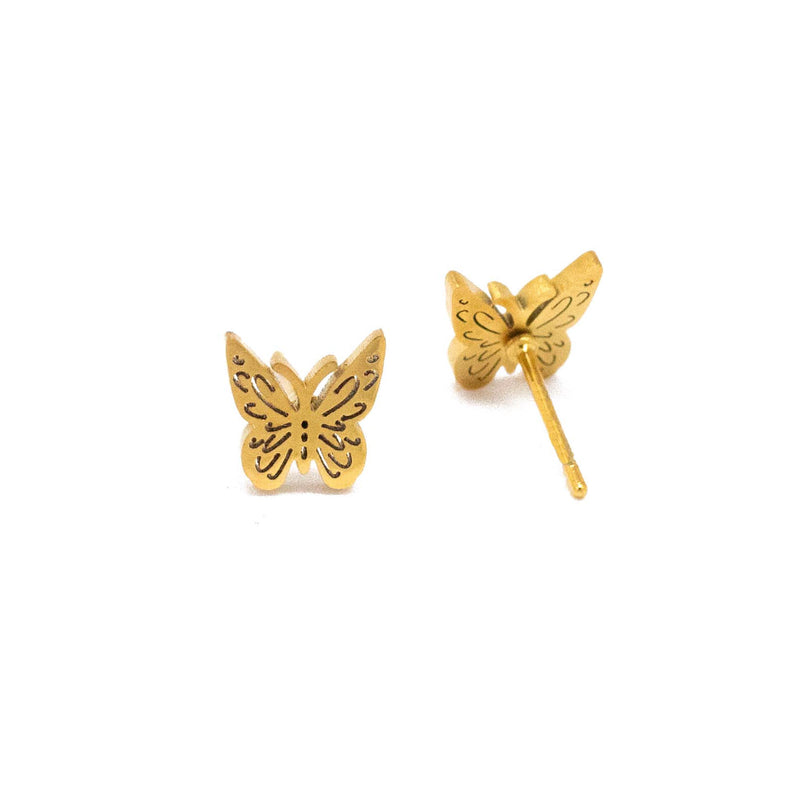 Simple Spring Butterfly Studs
