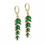 Dangling Leaf Earrings