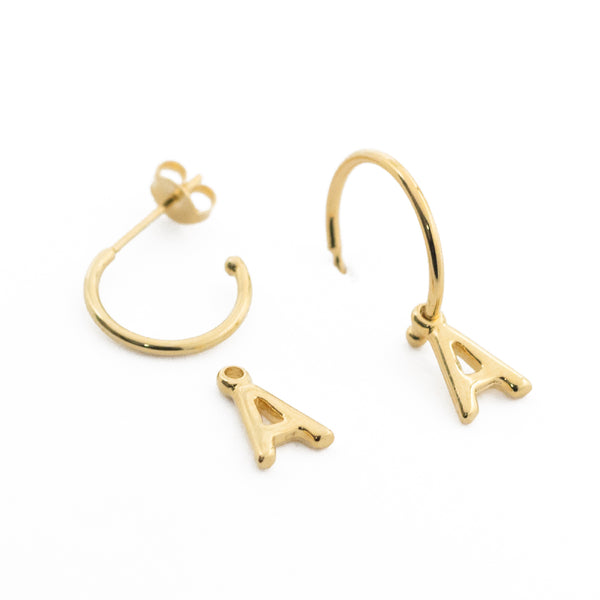 Letter Earrings