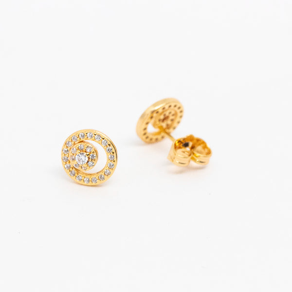 Double circle studs
